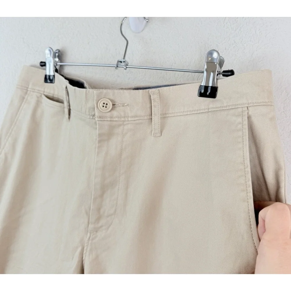 J.Crew 484 Slim Stretch Chino Pants Men's 32x34 Khaki Preppy Smart Casual NWT